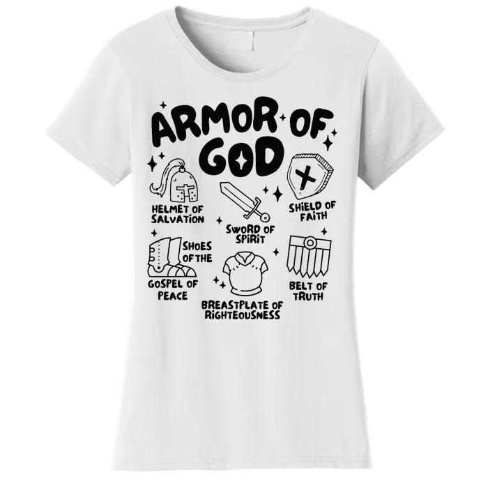 Armor Of God Christian Jesus Women's T-Shirt