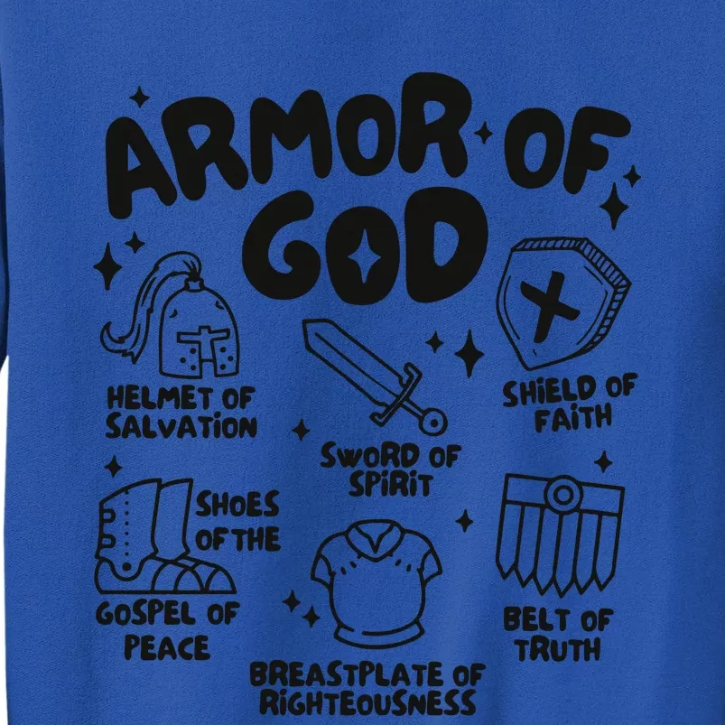 Armor Of God Christian Jesus Tall Sweatshirt