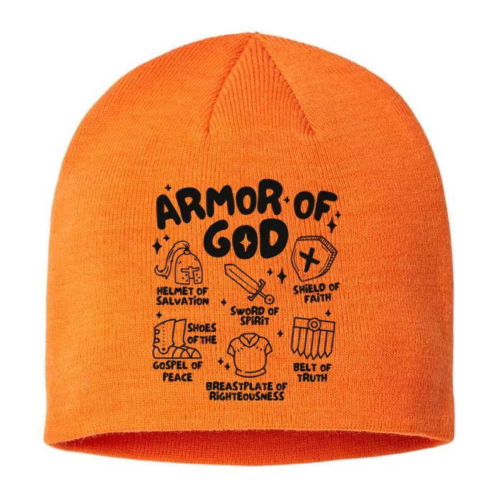 Armor Of God Christian Jesus 8 1/2in Sustainable Knit Beanie