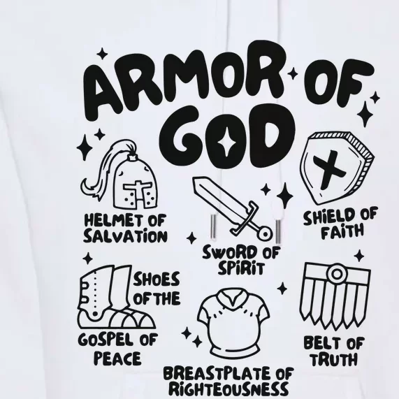 Armor Of God Christian Jesus Premium Hoodie