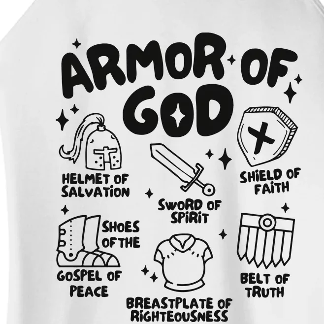 Armor Of God Christian Jesus Women’s Perfect Tri Rocker Tank