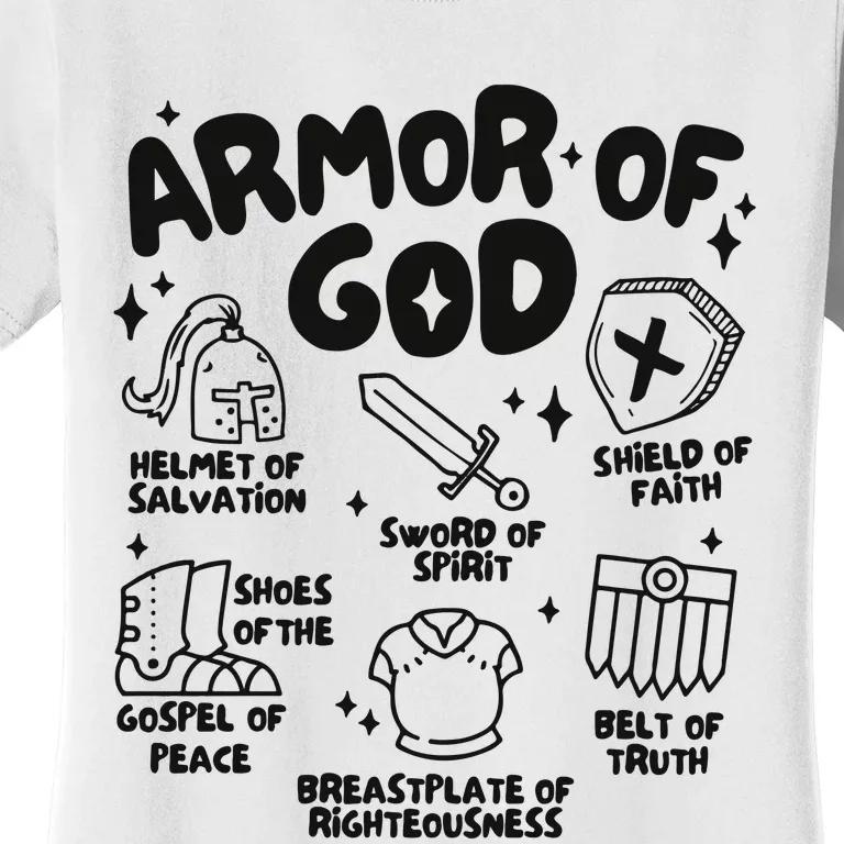 Armor Of God Christian Jesus Women's T-Shirt