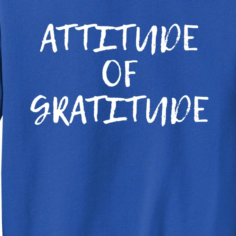 Attitude Of Gratitude Cool Gift Sweatshirt