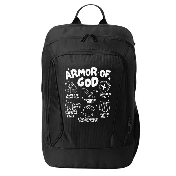 Armor Of God Christian Jesus City Backpack