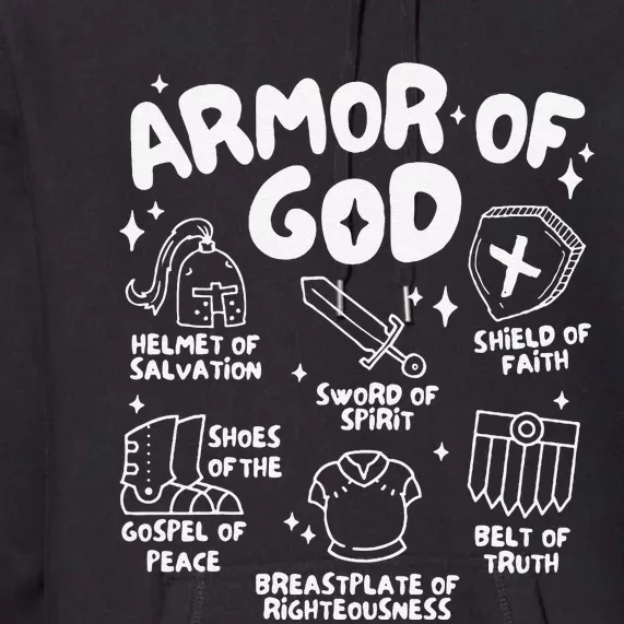 Armor Of God Christian Jesus Premium Hoodie