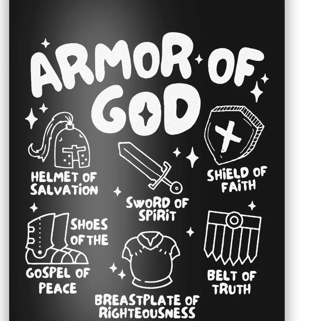 Armor Of God Christian Jesus Poster