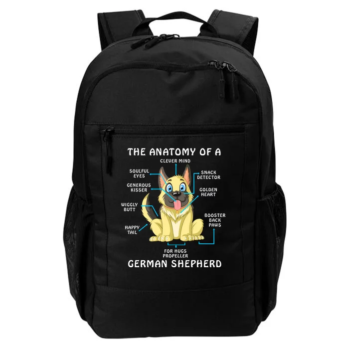 Anatomy Of German Shepherd Daily Commute Backpack