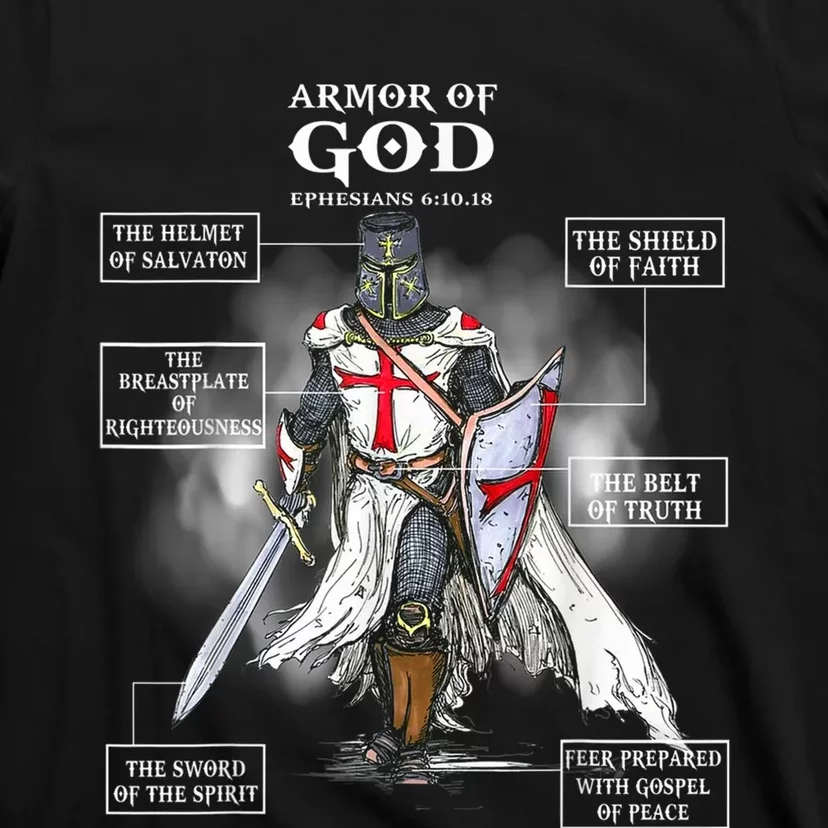 Armor Of God Christian Bible Verse Religious T-Shirt