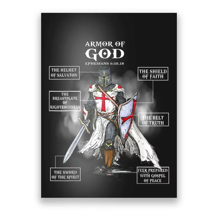 Armor Of God Christian Bible Verse Religious Poster