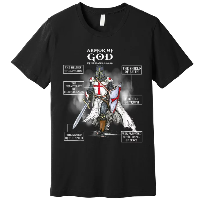 Armor Of God Christian Bible Verse Religious Premium T-Shirt