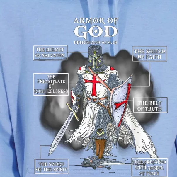 Armor Of God Christian Bible Verse Religious Unisex Surf Hoodie