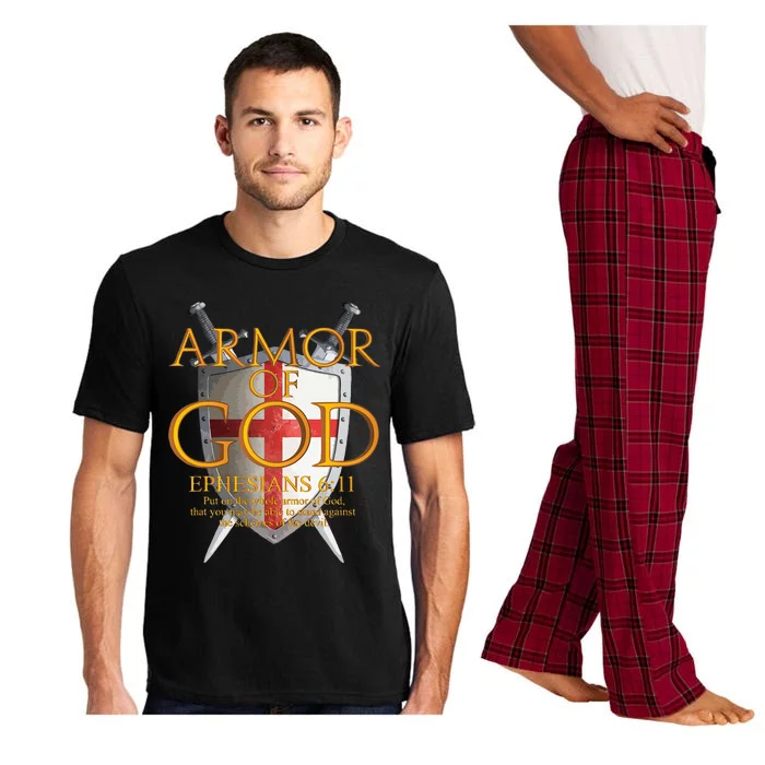 Armor Of God Ephesians Bible Verse Religious Christian Pajama Set