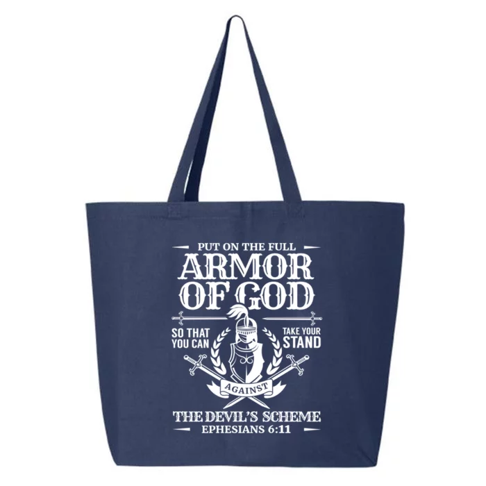 Armor Of God Christian Bible Verse Religious Cool Gift 25L Jumbo Tote