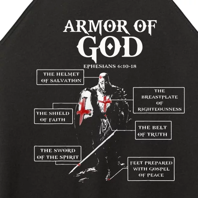 Armor Of God Bible Verse Cool For Religious Christian Women’s Perfect Tri Rocker Tank