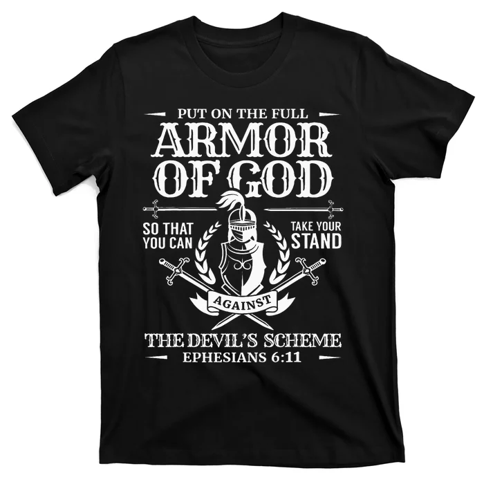 Armor Of God Christian Bible Verse Religious T-Shirt