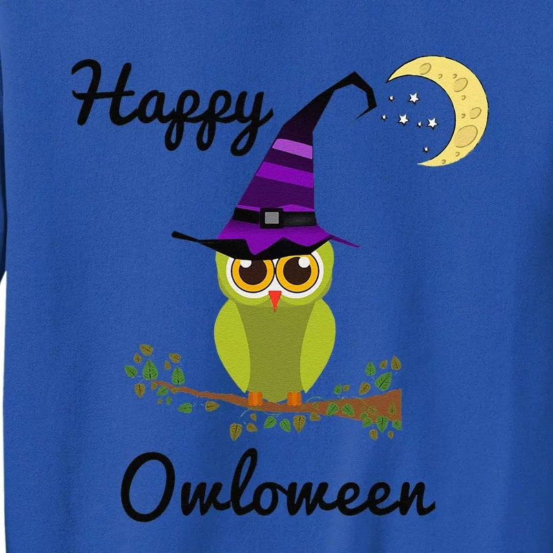 Adorable Owl Halloween Happy Owloween Sweatshirt