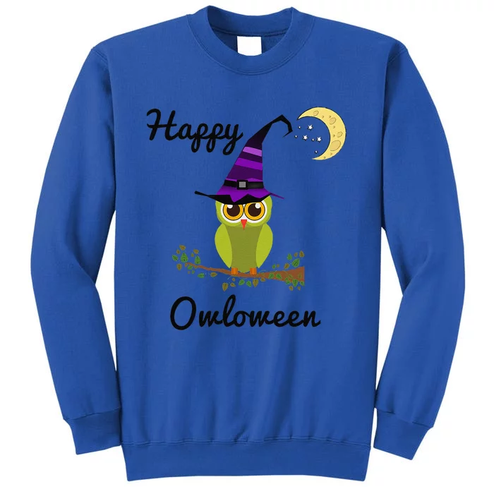 Adorable Owl Halloween Happy Owloween Sweatshirt