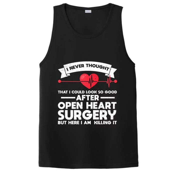 After Open Heart Surgery Open Heart Surgery Gift Performance Tank