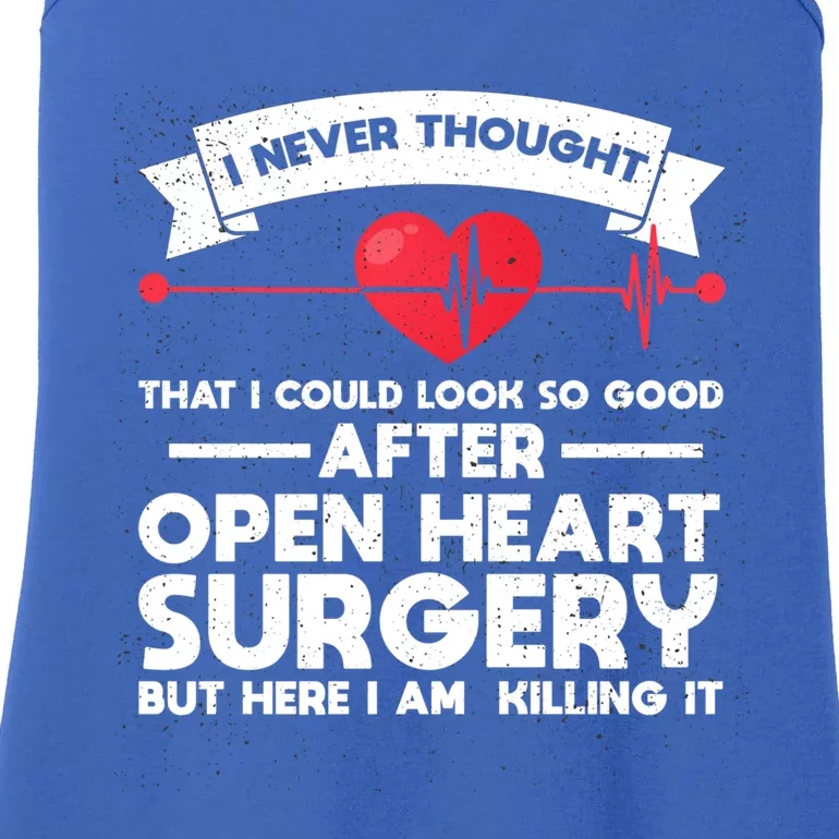 After Open Heart Surgery Open Heart Surgery Gift Ladies Essential Tank