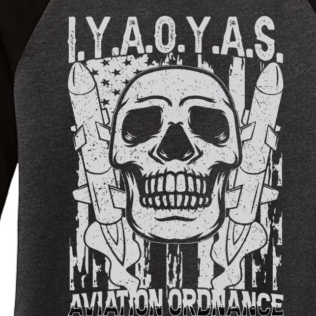 Aviation Ordnance I.Y.A.O.Y.A.S. Women's Tri-Blend 3/4-Sleeve Raglan Shirt