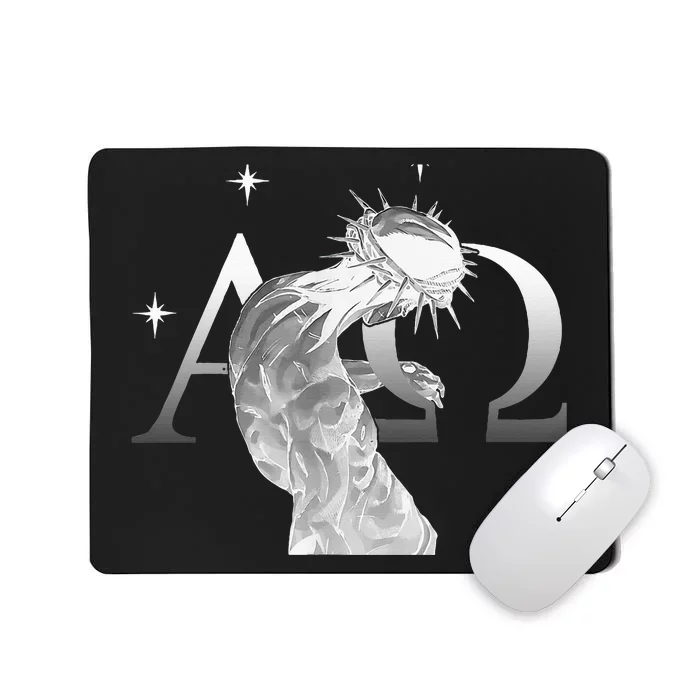 Alpha Omega Jesus Is King Seek Kingdom Jojo Mousepad