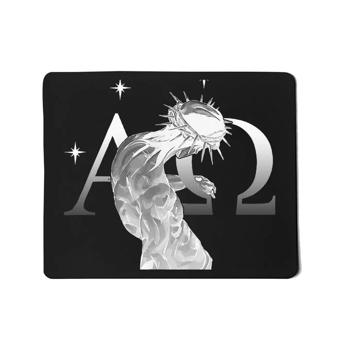 Alpha Omega Jesus Is King Seek Kingdom Jojo Mousepad