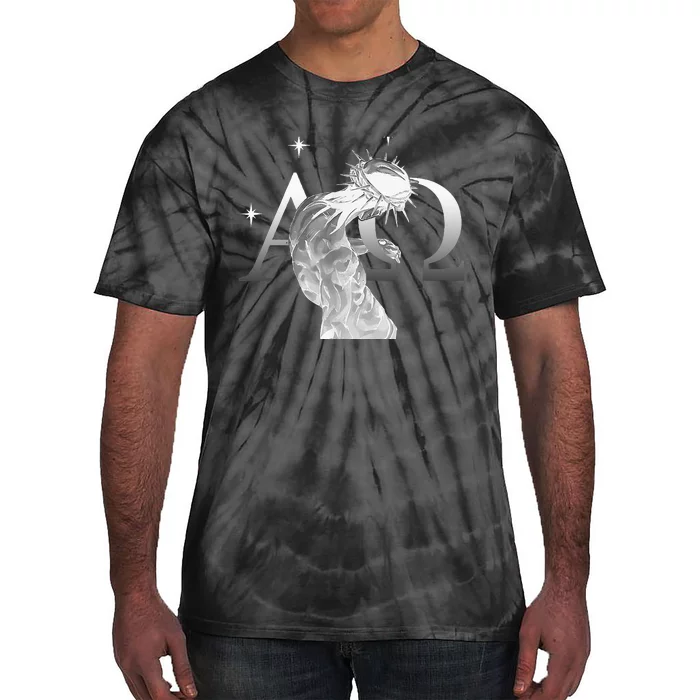 Alpha Omega Jesus Is King Seek Kingdom Jojo Tie-Dye T-Shirt