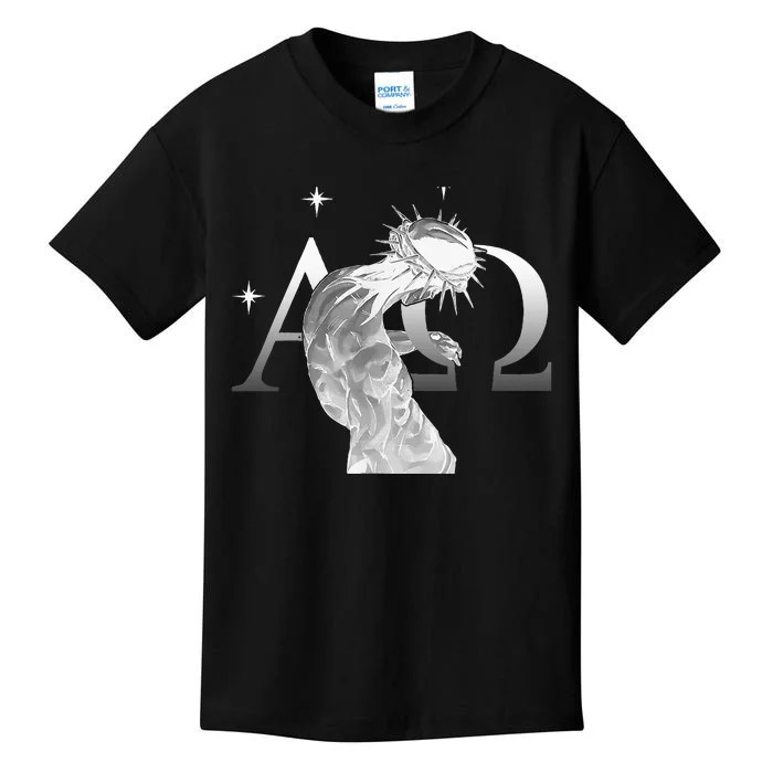 Alpha Omega Jesus Is King Seek Kingdom Jojo Kids T-Shirt