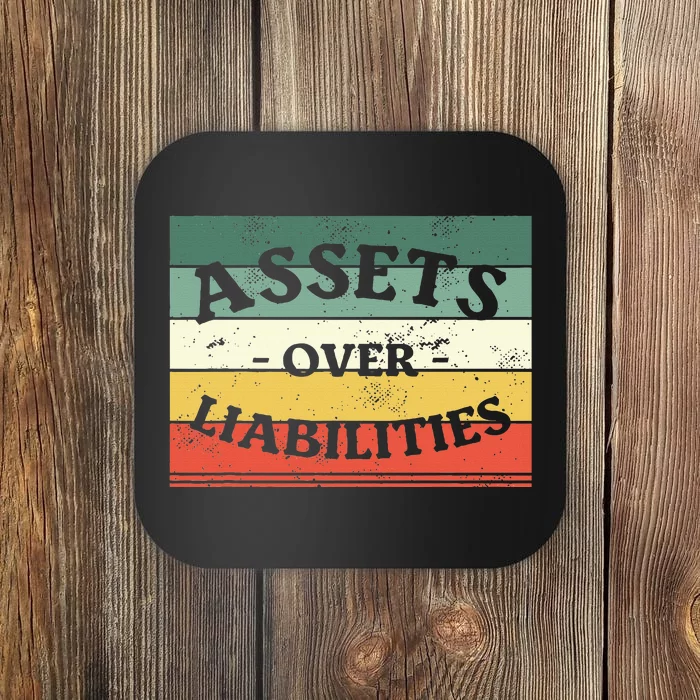 Assets Over Liabilities Accounting Accountant Cpa Coaster