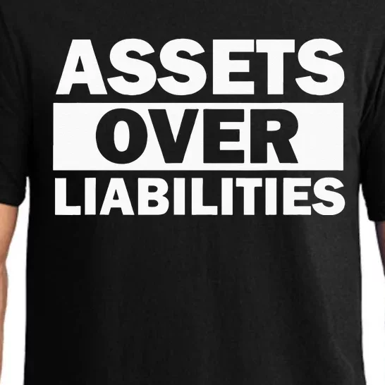 Assets Over Liabilities Entrepreneur Accountant Money Pajama Set