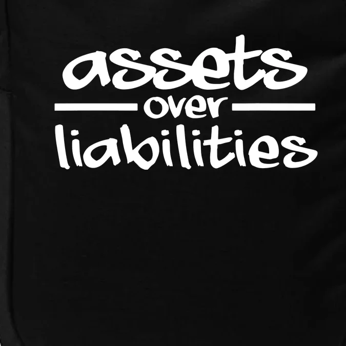 Assets Over Liabilities Accountant Impact Tech Backpack