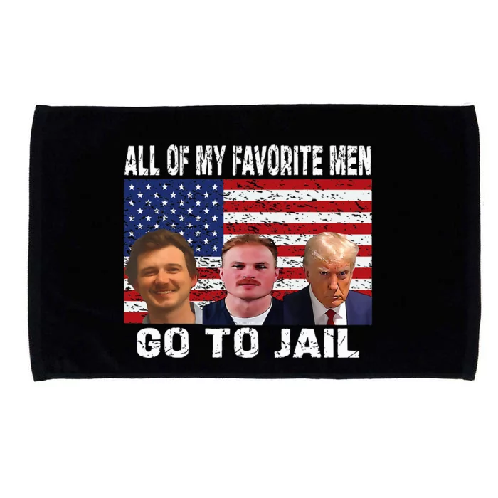 All Of My Favorite Go To Jail Microfiber Hand Towel