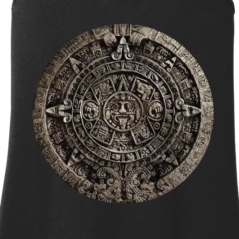 Aztec Or Mayan Calendar Maya Ladies Essential Tank