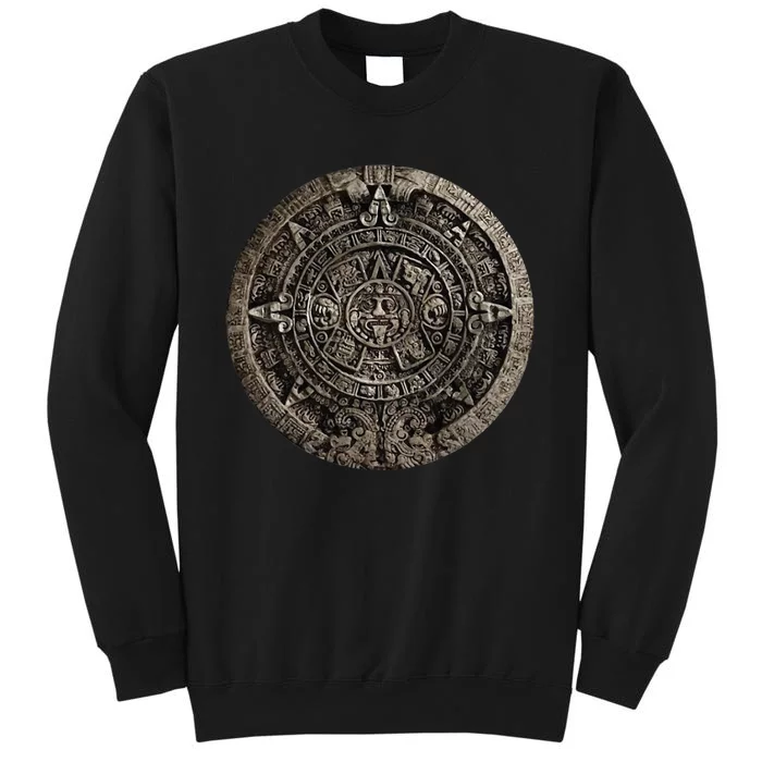 Aztec Or Mayan Calendar Maya Tall Sweatshirt