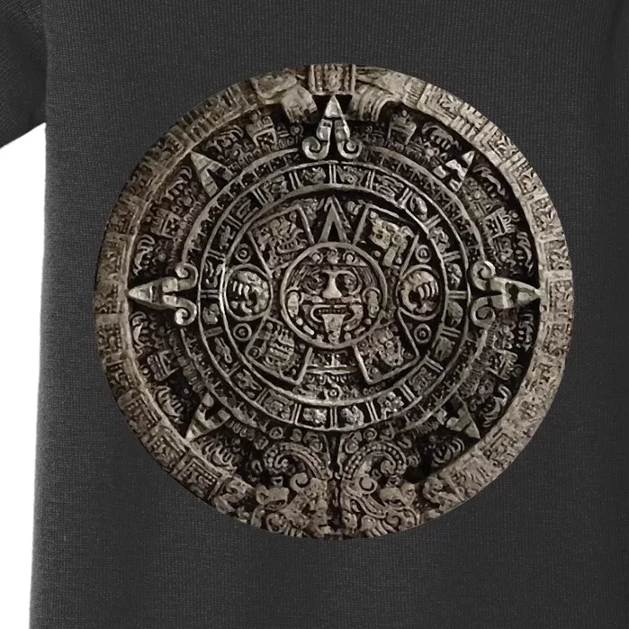 Aztec Or Mayan Calendar Maya Baby Bodysuit