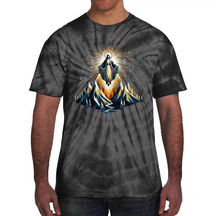 Assumption Of Mary. Holy Mary Mother Of Jesus Christ. Tie-Dye T-Shirt