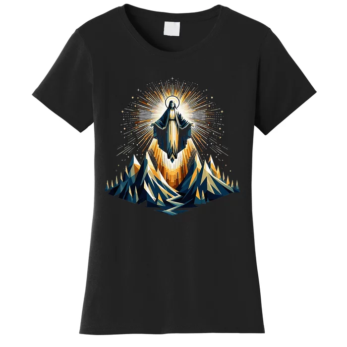 Assumption Of Mary. Holy Mary Mother Of Jesus Christ. Women's T-Shirt