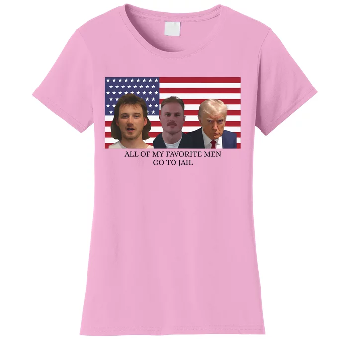 All Of My Favorite Go To Jail Women's T-Shirt