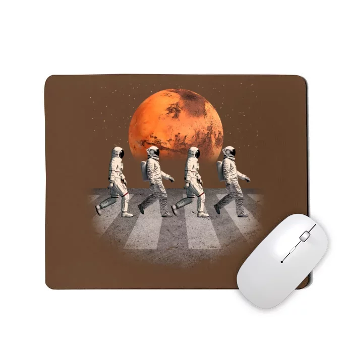 Astronauts Occupy Mars Crosswalk Mousepad