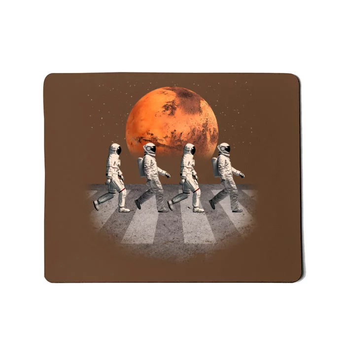 Astronauts Occupy Mars Crosswalk Mousepad