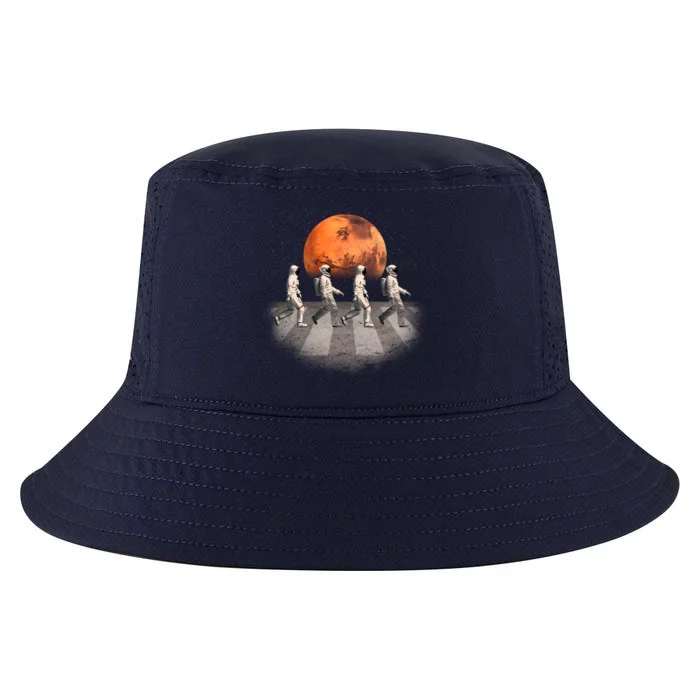 Astronauts Occupy Mars Crosswalk Cool Comfort Performance Bucket Hat