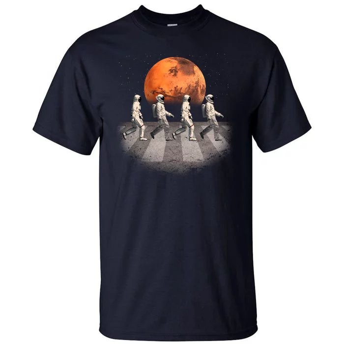 Astronauts Occupy Mars Crosswalk Tall T-Shirt