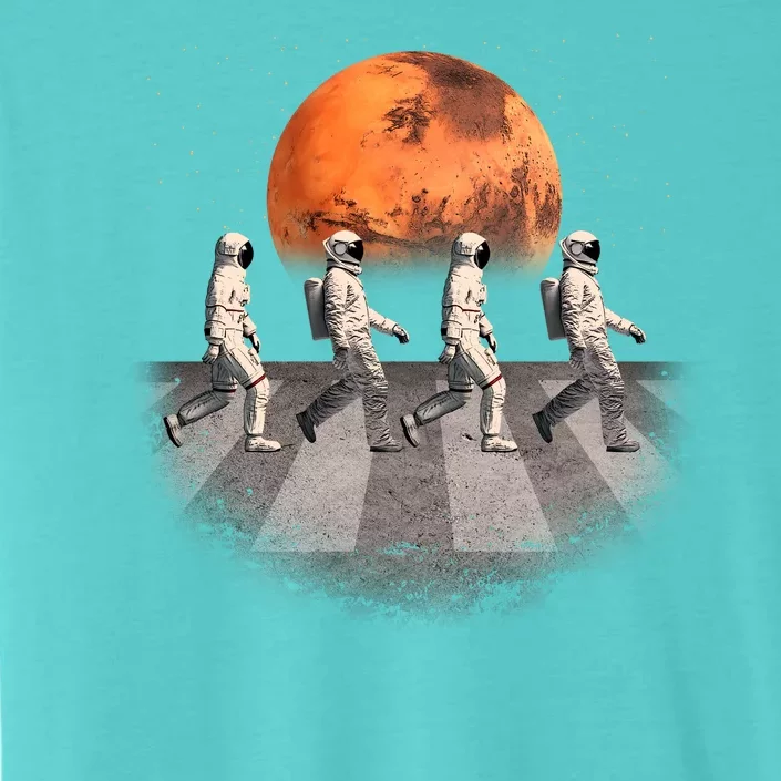 Astronauts Occupy Mars Crosswalk ChromaSoft Performance T-Shirt