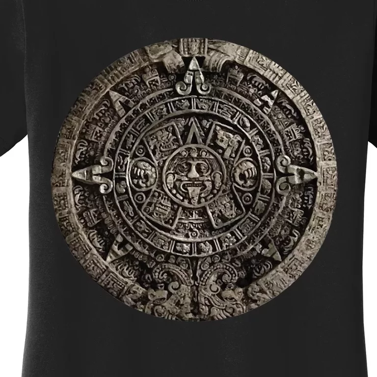 Aztec Or Mayan Calendar Maya Women's T-Shirt