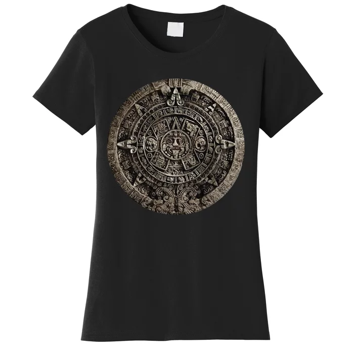 Aztec Or Mayan Calendar Maya Women's T-Shirt