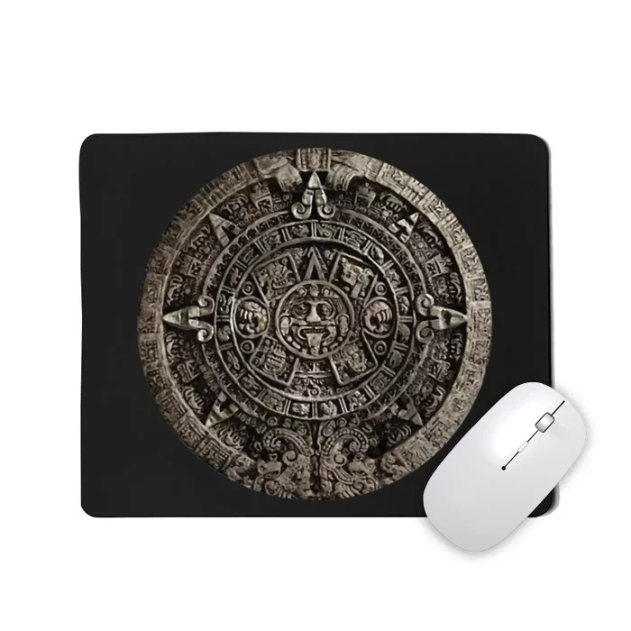 Aztec Or Mayan Calendar Maya Men Women Kids Mousepad