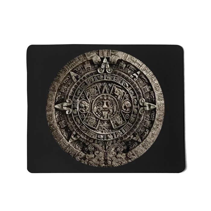 Aztec Or Mayan Calendar Maya Men Women Kids Mousepad