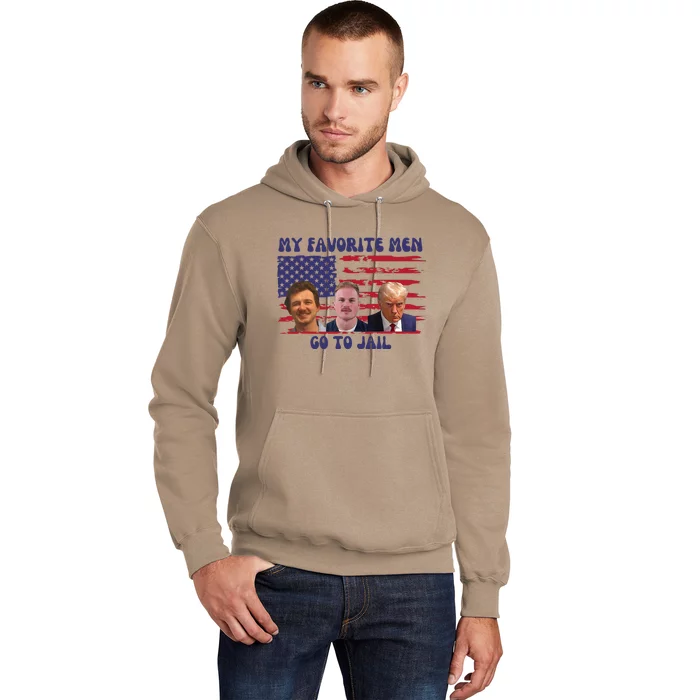 All Of My Favorite Go To Jail Groovey Retro 70s Hoodie