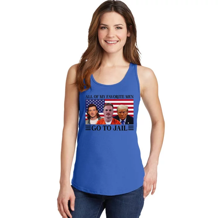 All Of My Favorite Go To Jail Trump Ladies Essential Tank