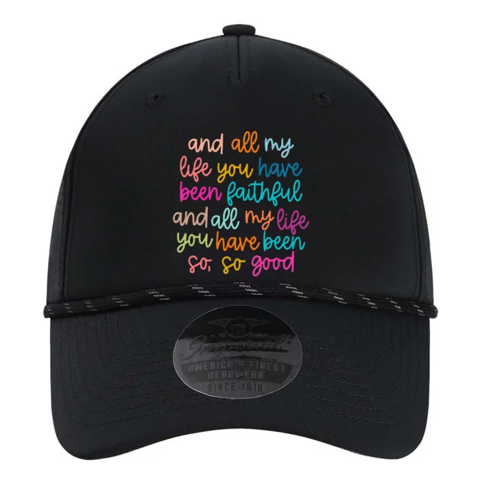 All Of My Life You Have Been Faithful Goodness Of God Performance The Dyno Cap